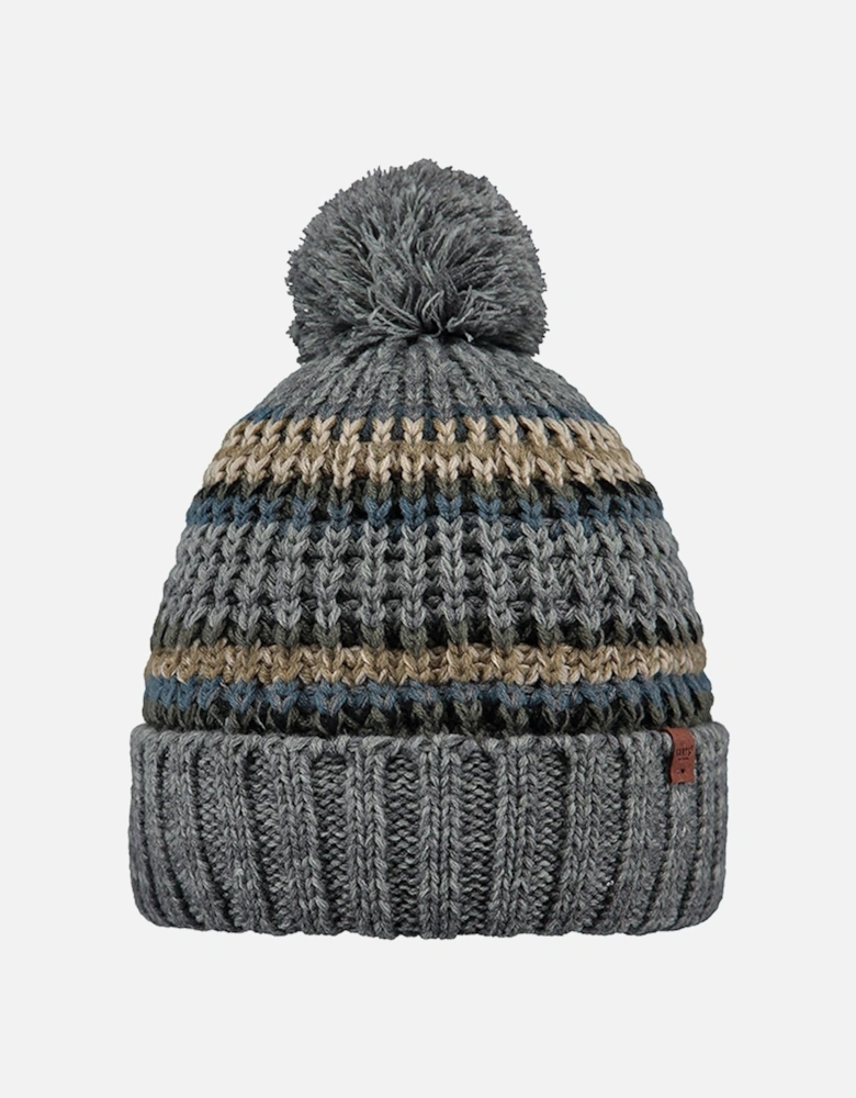 Mens Goser Pom Pom Mixed Knit Bobble Hat