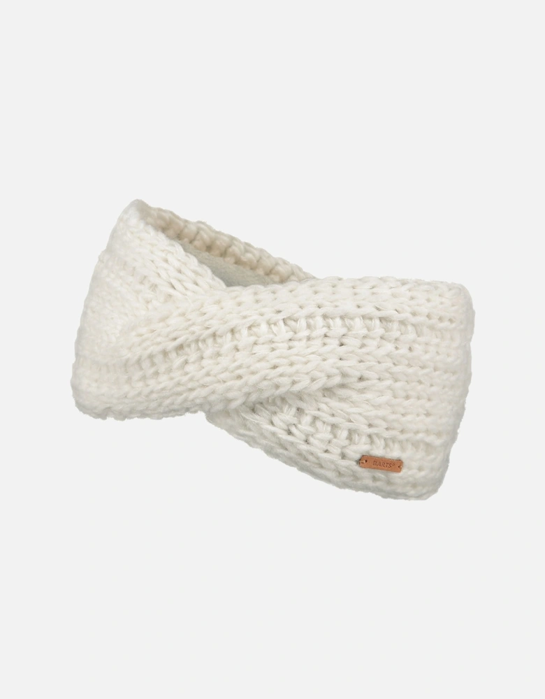 Womens Jasmin Hand Knitted Fleece Lined Headband