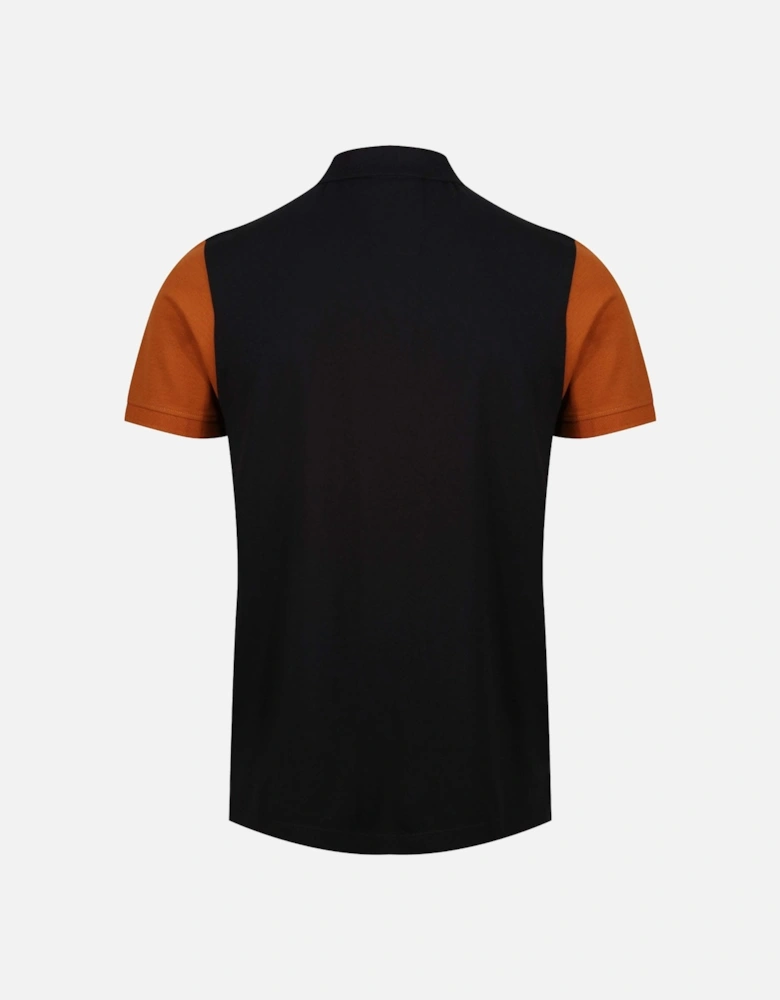 Cala Mayor Chevron Detail Polo Shirt
