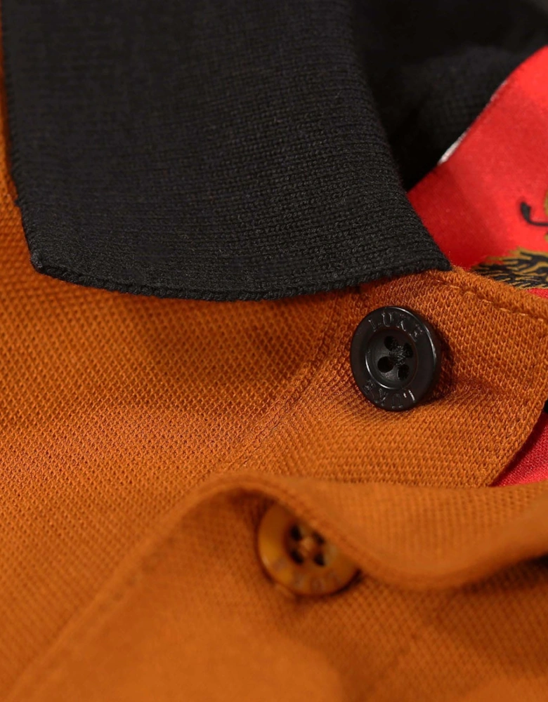 Cala Mayor Chevron Detail Polo Shirt