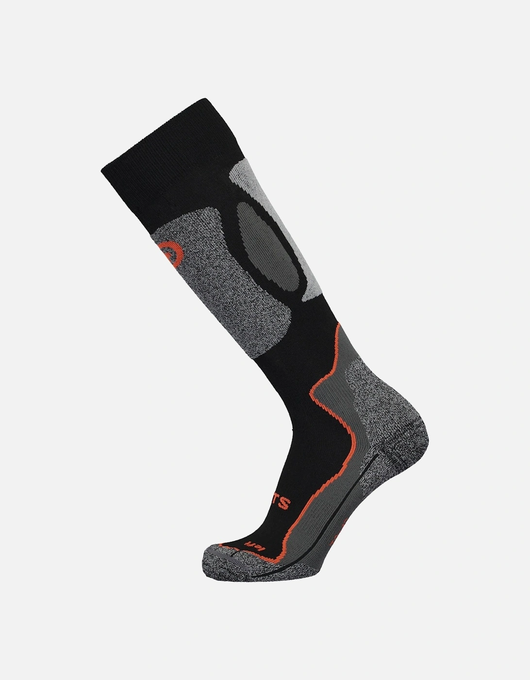 Mens Advanced Ski One Moisture Wicking Skiing Socks, 2 of 1