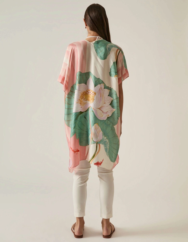 Floral Peach Kaftan - VIP