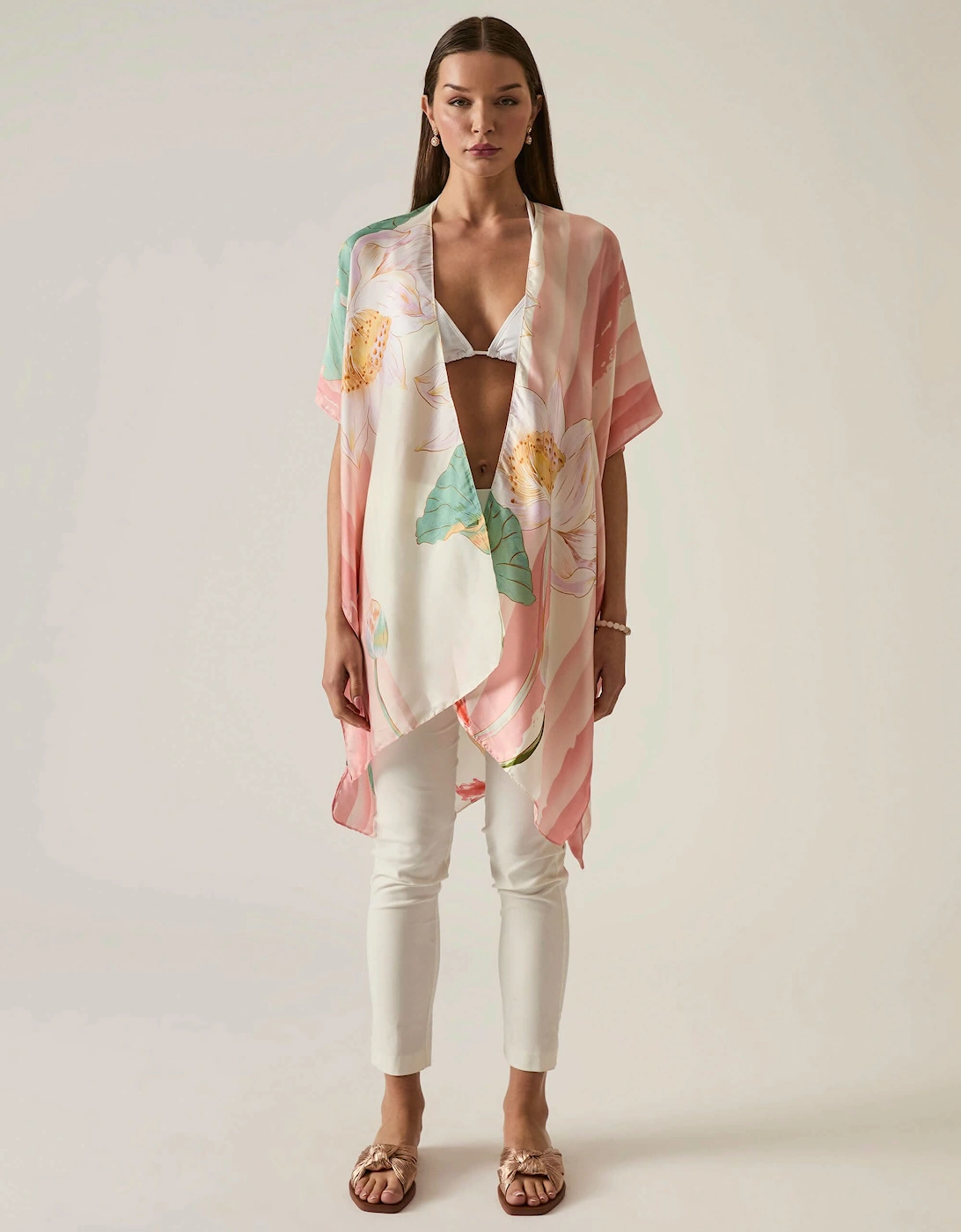 Floral Peach Kaftan - VIP, 8 of 7