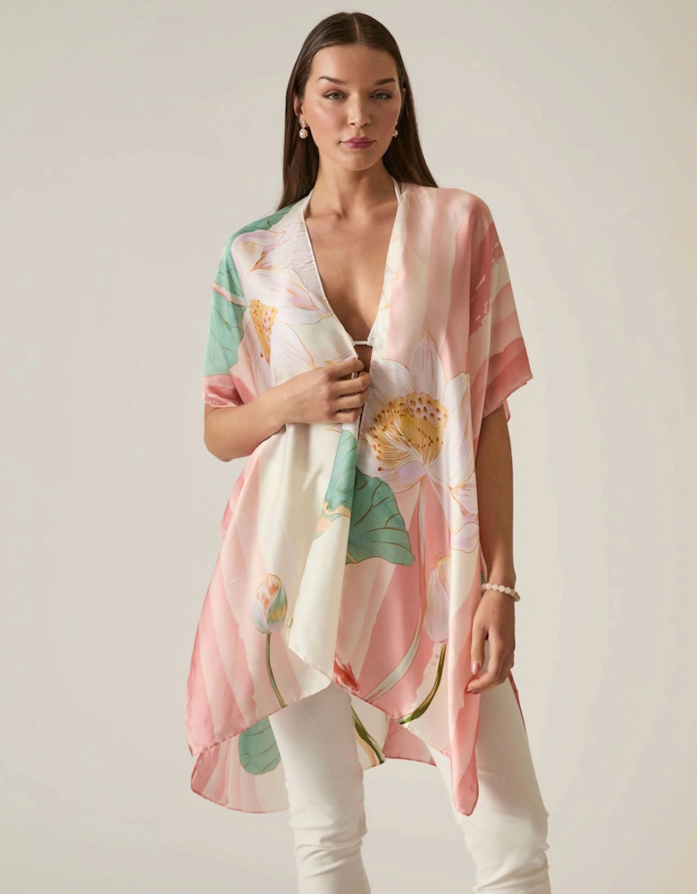 Floral Peach Kaftan - VIP