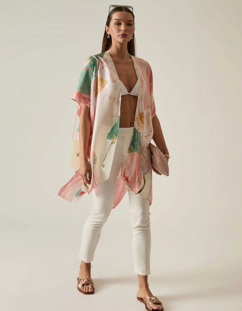 Floral Peach Kaftan - VIP