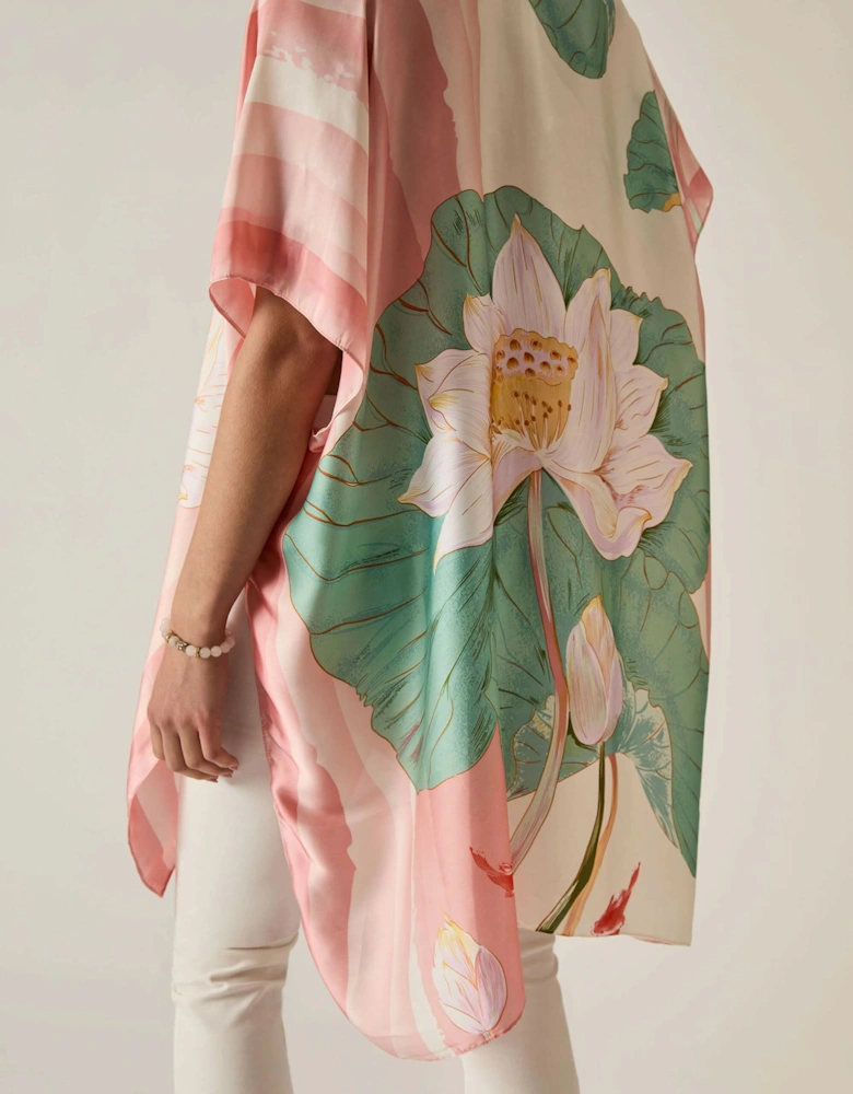 Floral Peach Kaftan - VIP