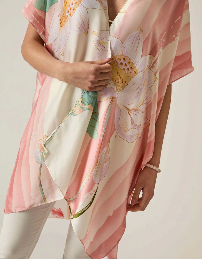 Floral Peach Kaftan - VIP