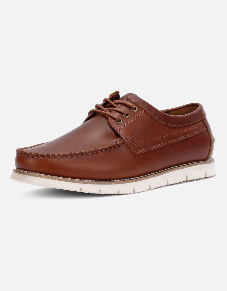 Soho Suede Men's Brown Lace-Up Shoes