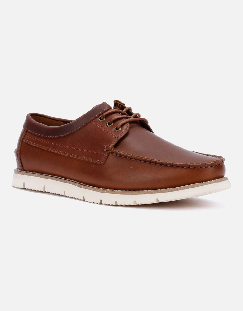Soho Suede Men's Brown Lace-Up Shoes