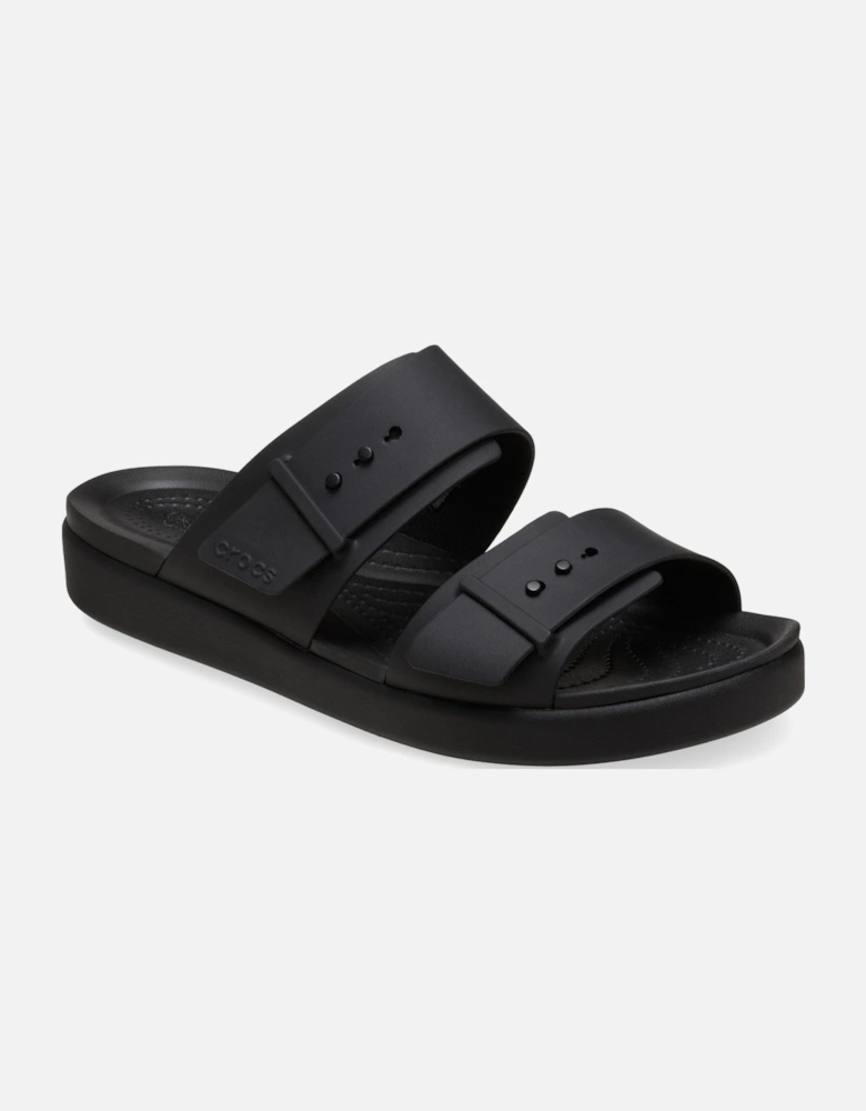 Brooklyn Buckle Women's Black Sandals