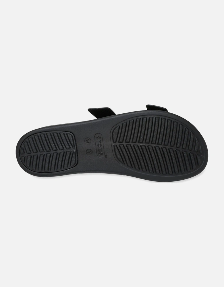 Brooklyn Buckle Women's Black Sandals