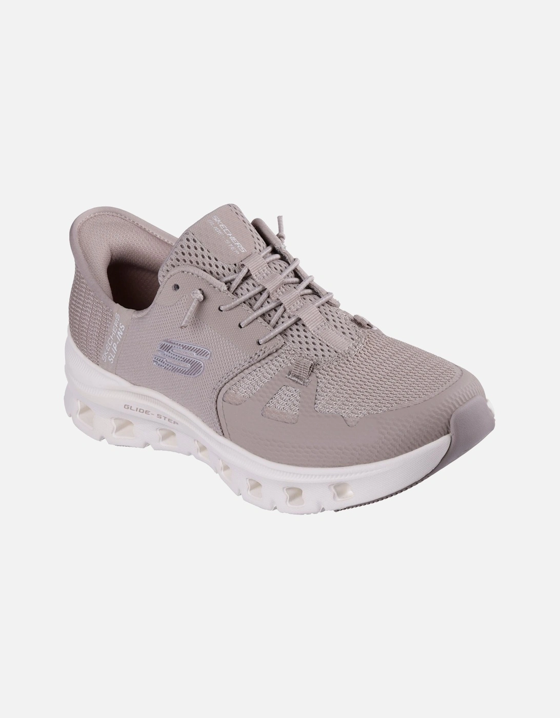 Glide-Step Pro Women's Taupe Trainers, 6 of 5