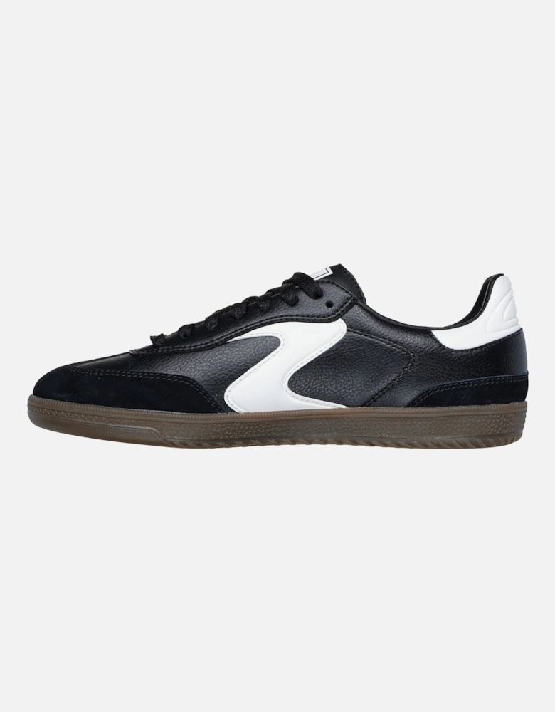 Hotshot Kickoff Leather Women's Black/White Trainers