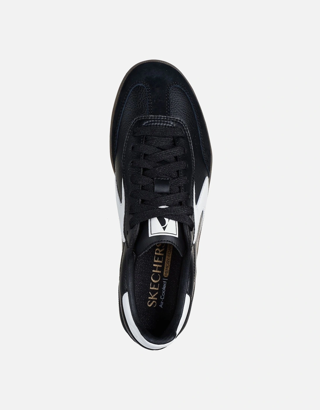 Hotshot Kickoff Leather Women's Black/White Trainers