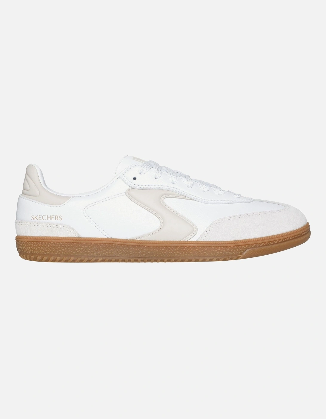 Hotshot Kickoff Leather Women's White/Natural Trainers