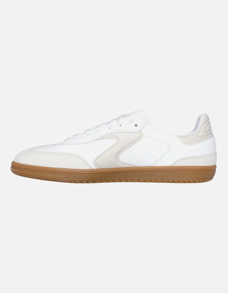 Hotshot Kickoff Leather Women's White/Natural Trainers