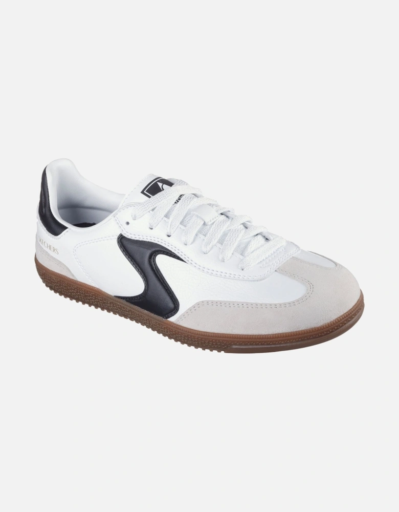 Hotshot Kickoff Leather Women's White/Black Trainers