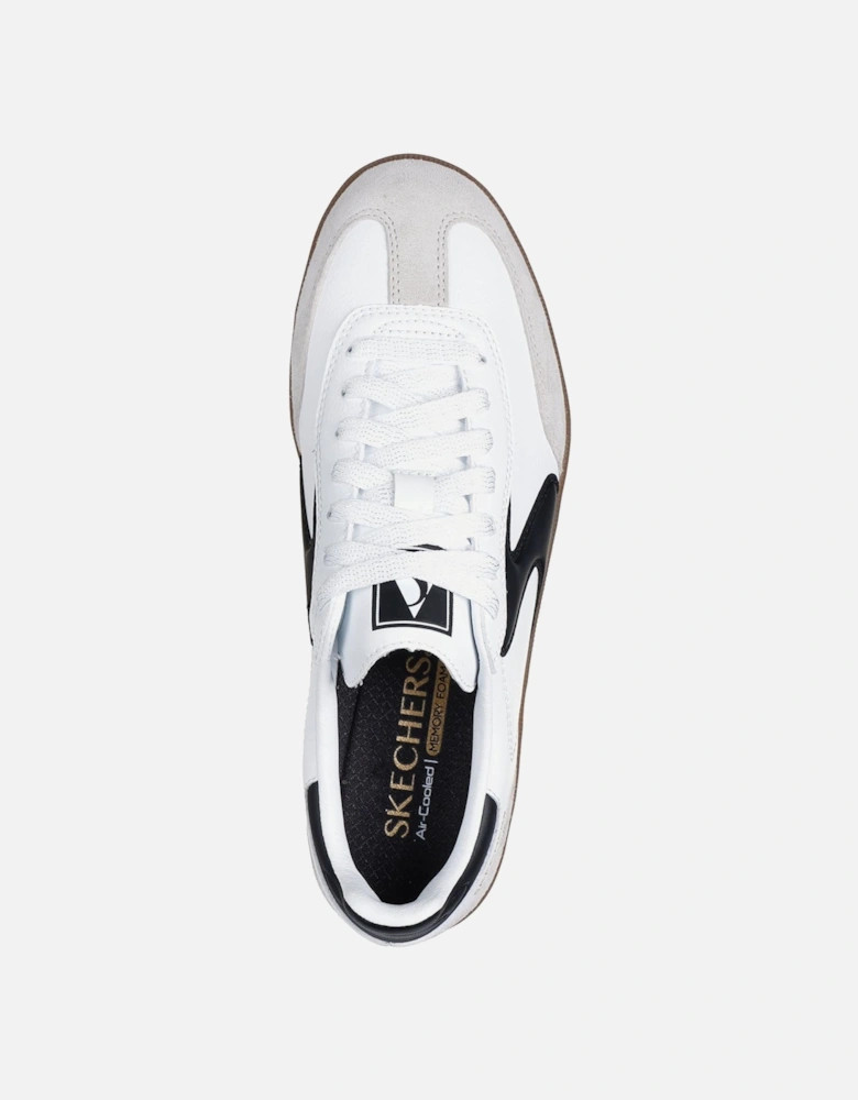 Hotshot Kickoff Leather Women's White/Black Trainers