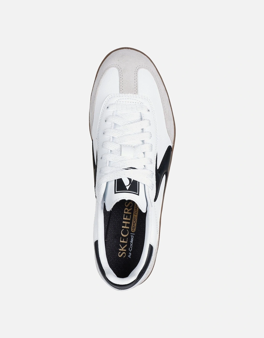 Hotshot Kickoff Leather Women's White/Black Trainers