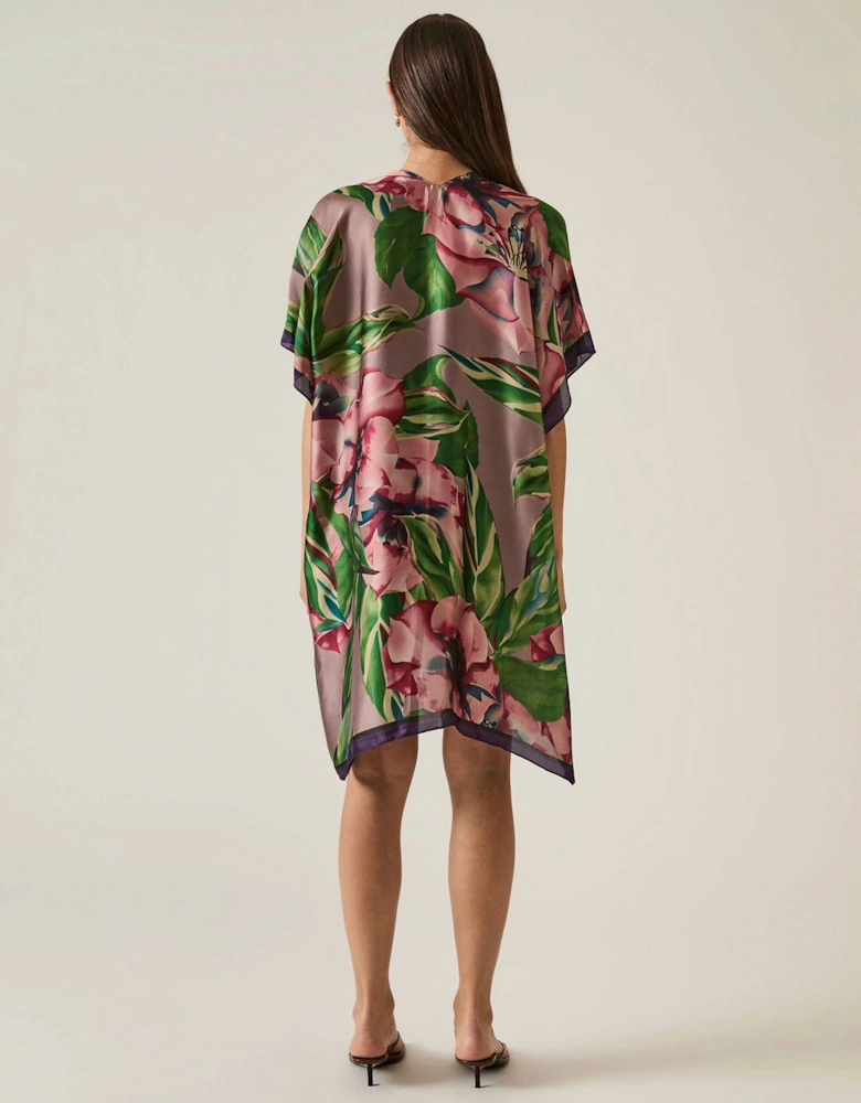 Floral Green Kaftan