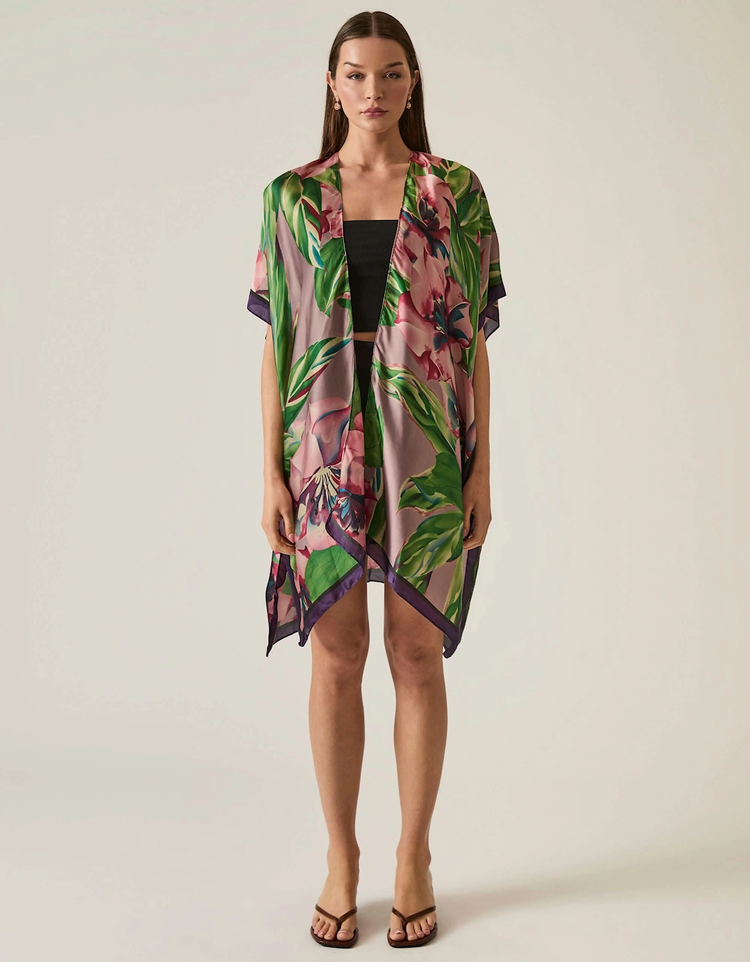 Floral Green Kaftan, 8 of 7