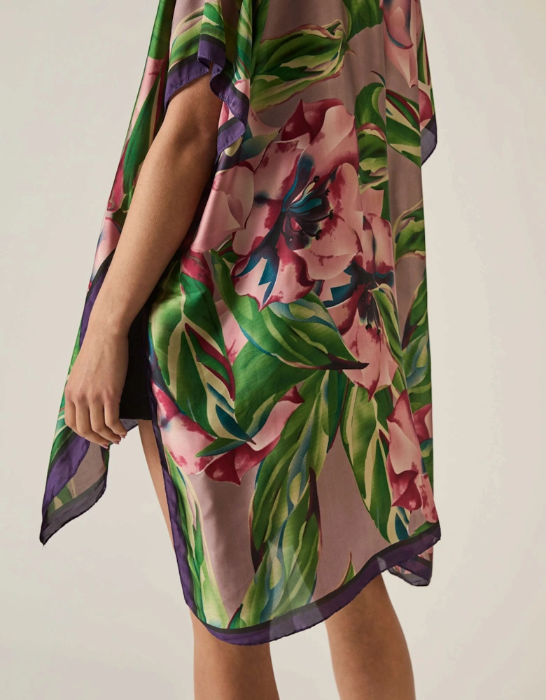 Floral Green Kaftan