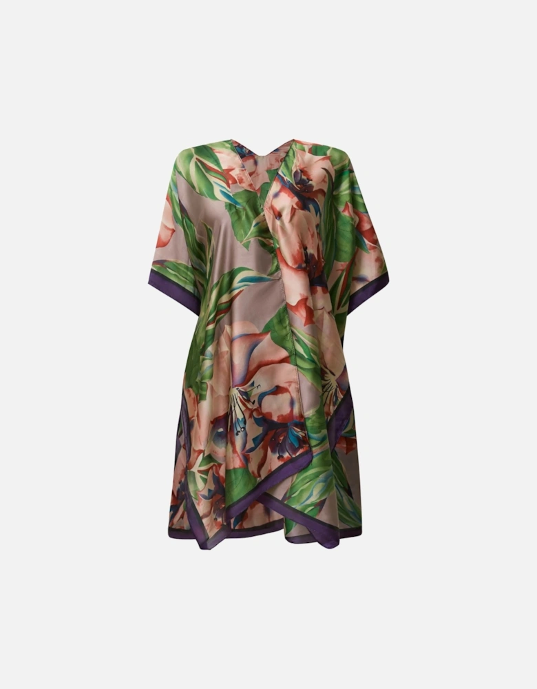 Floral Green Kaftan