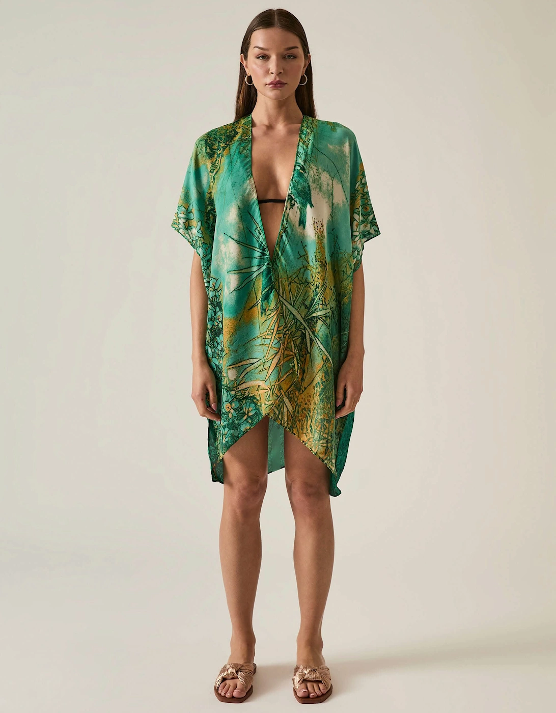 Emerald Forest Kaftan, 7 of 6