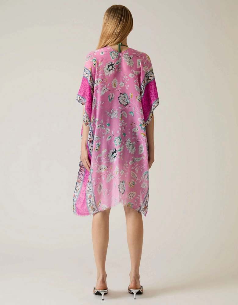 Floral Paisley Pink Kaftan - VIP