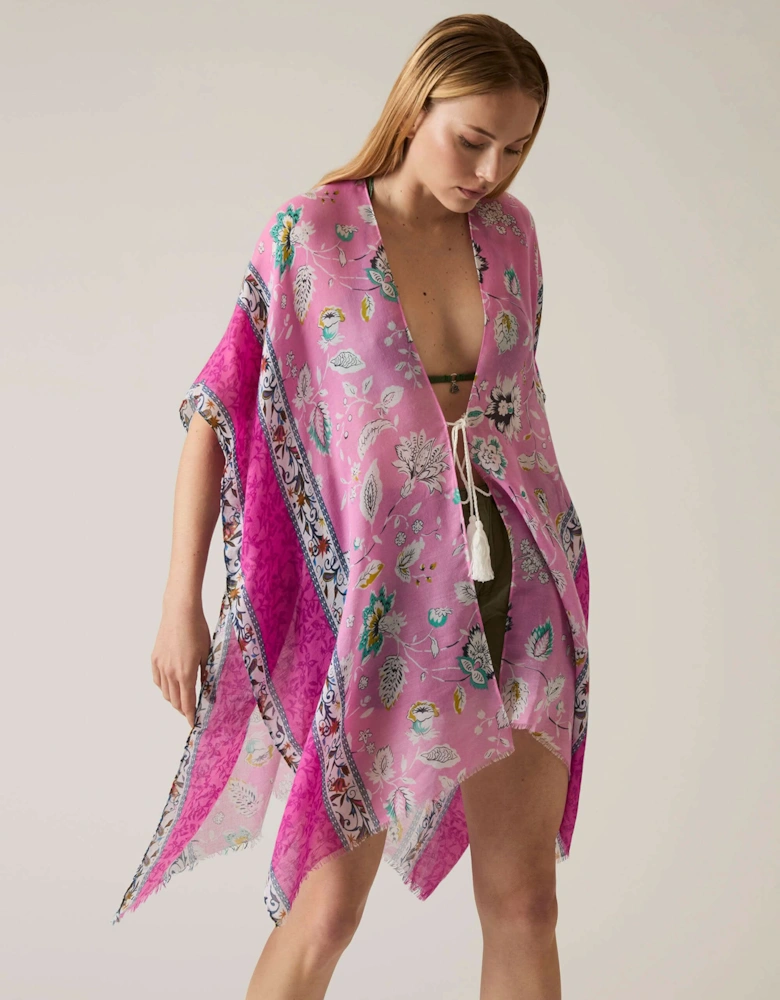 Floral Paisley Pink Kaftan - VIP