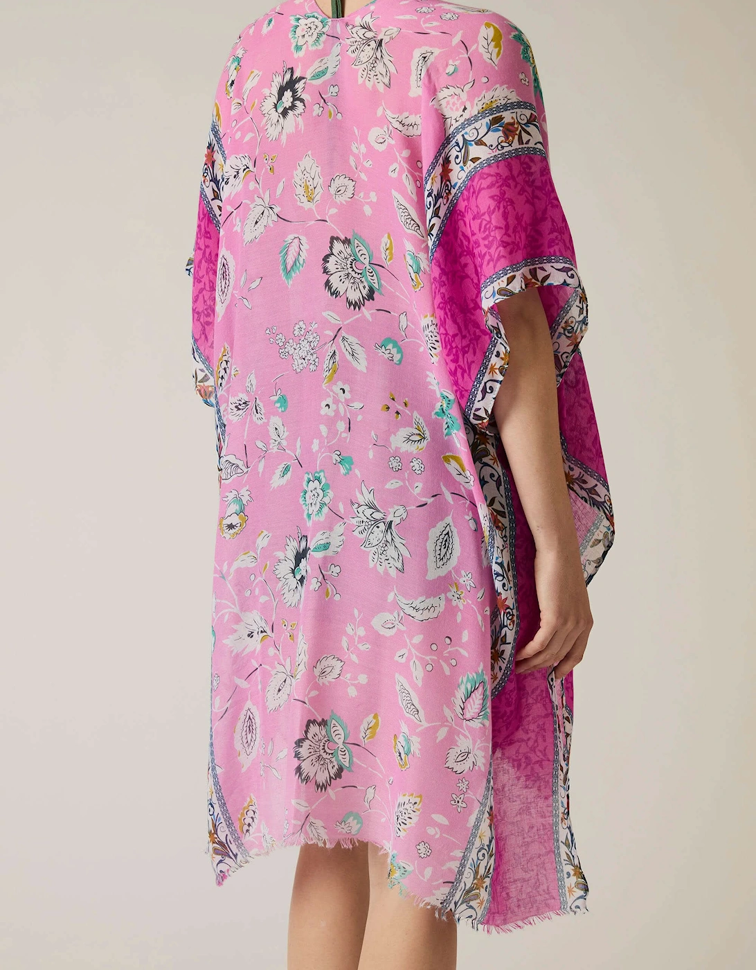 Floral Paisley Pink Kaftan - VIP
