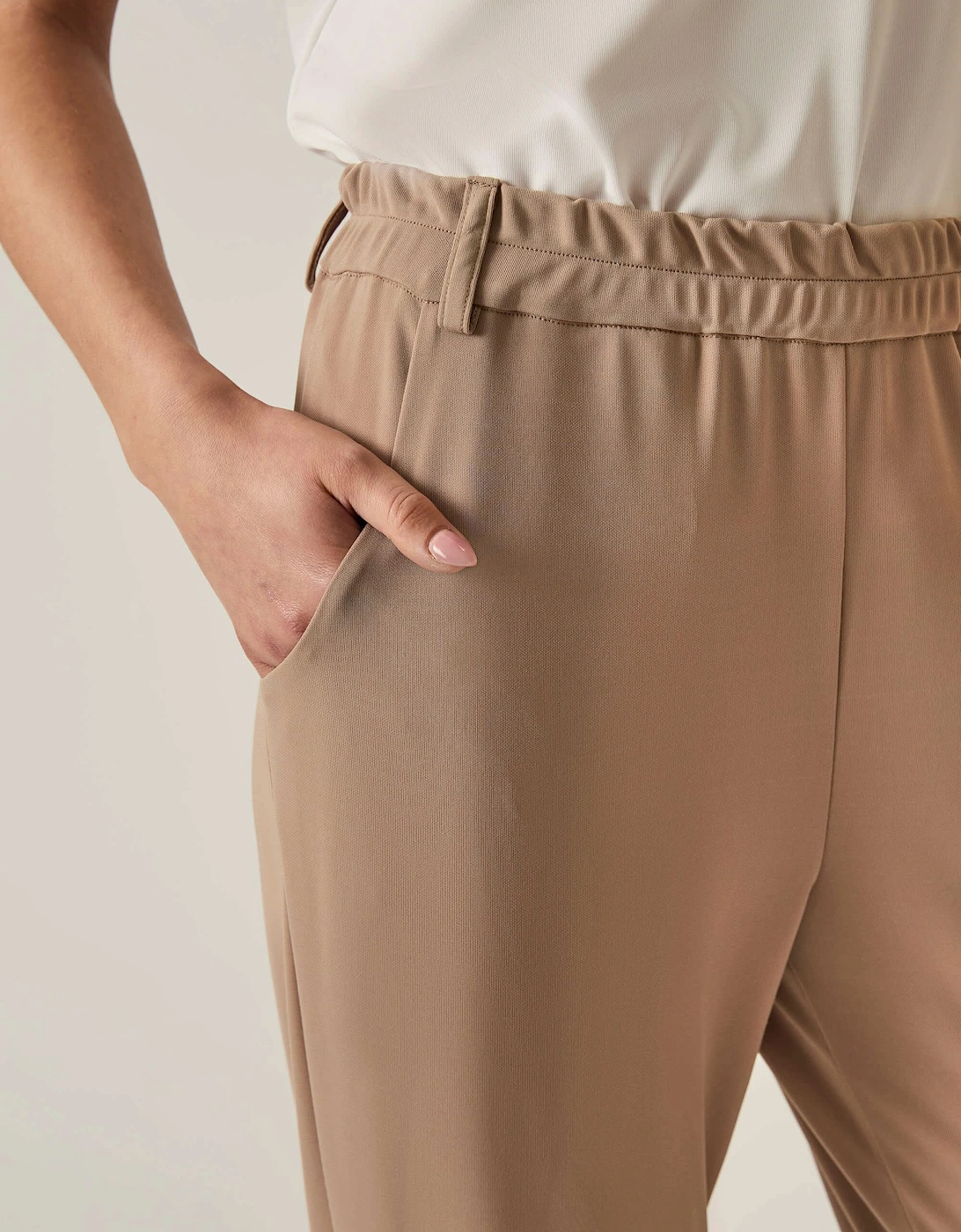 Jersey Camel Joggers
