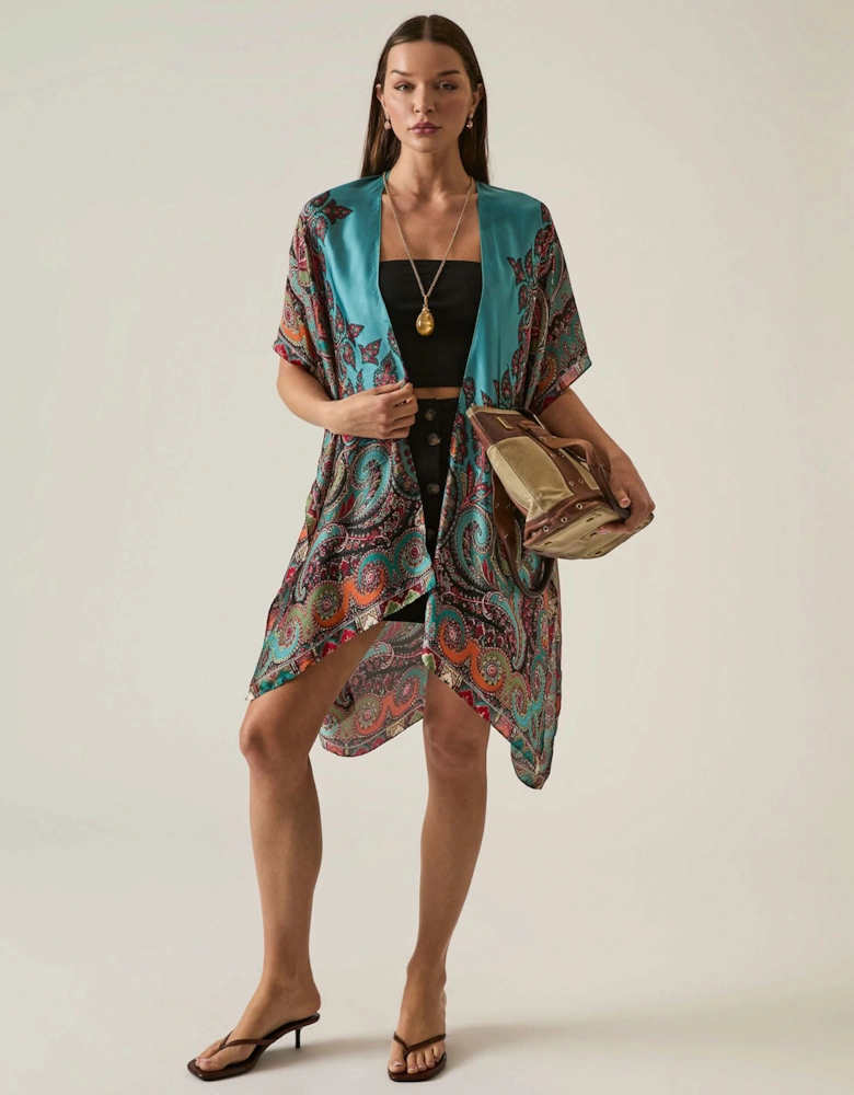 Paisley Print Kaftan
