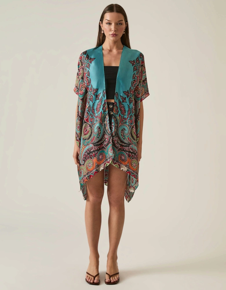 Paisley Print Kaftan