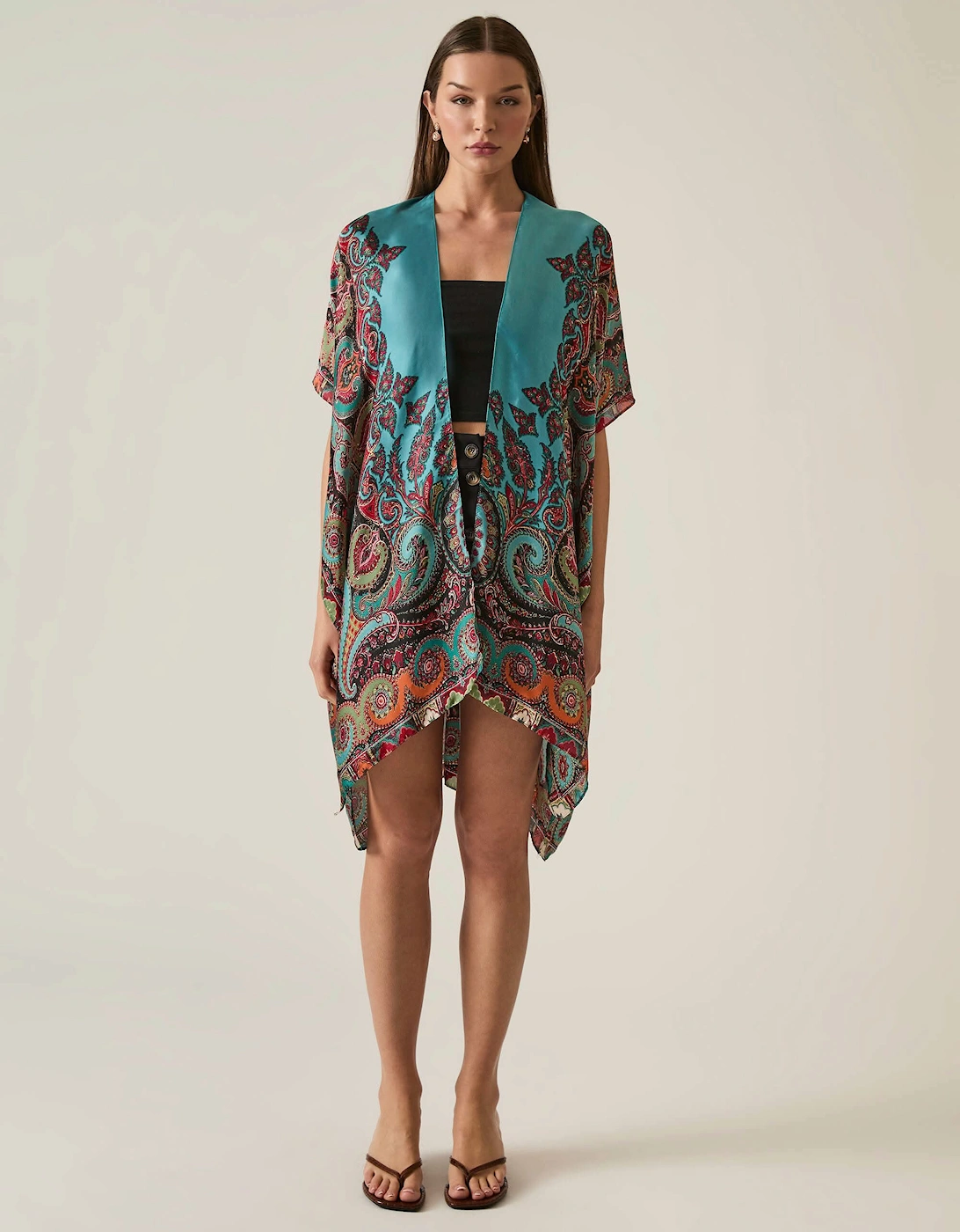 Paisley Print Kaftan, 8 of 7