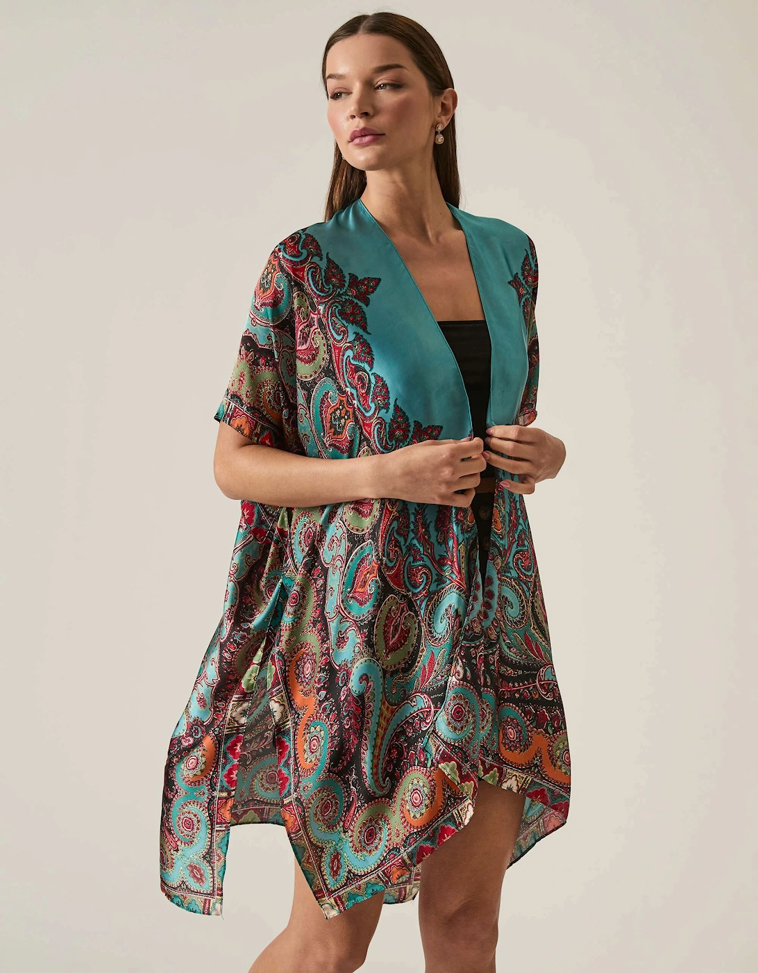 Paisley Print Kaftan