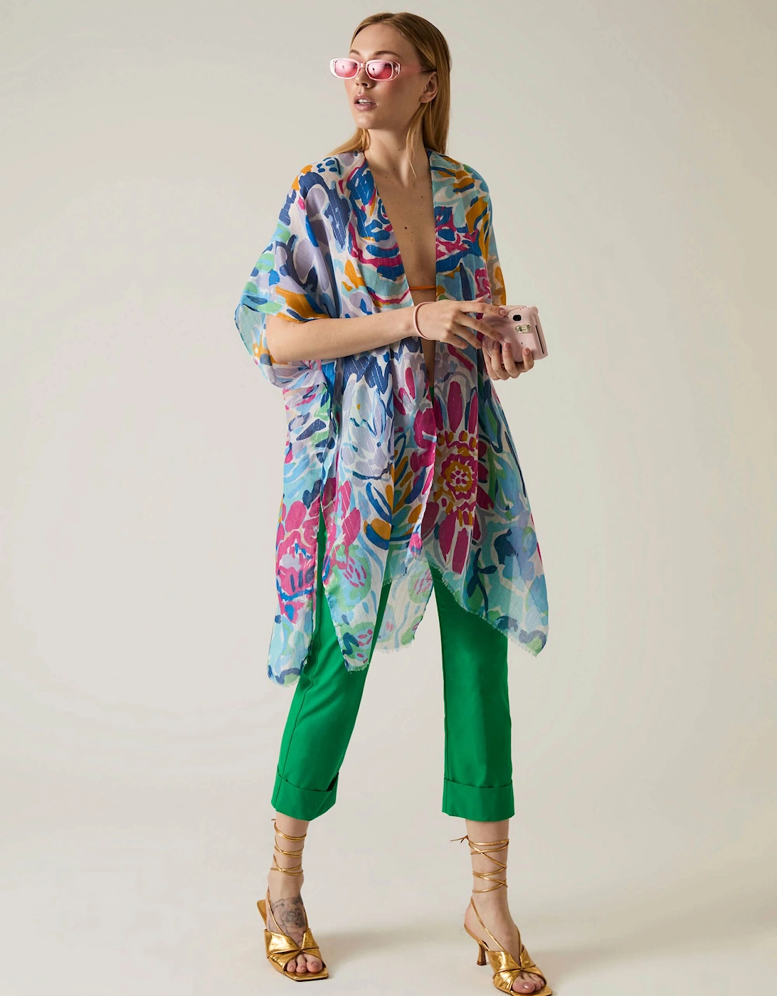 Floral Fantasy Kaftan