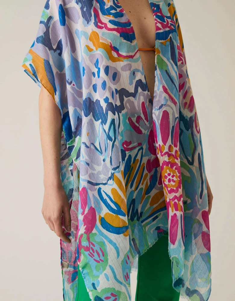 Floral Fantasy Kaftan