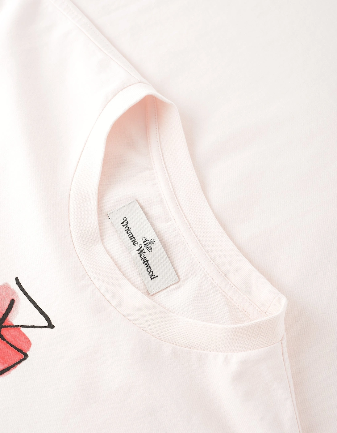 Drawn Orb Classic T-shirt Pink