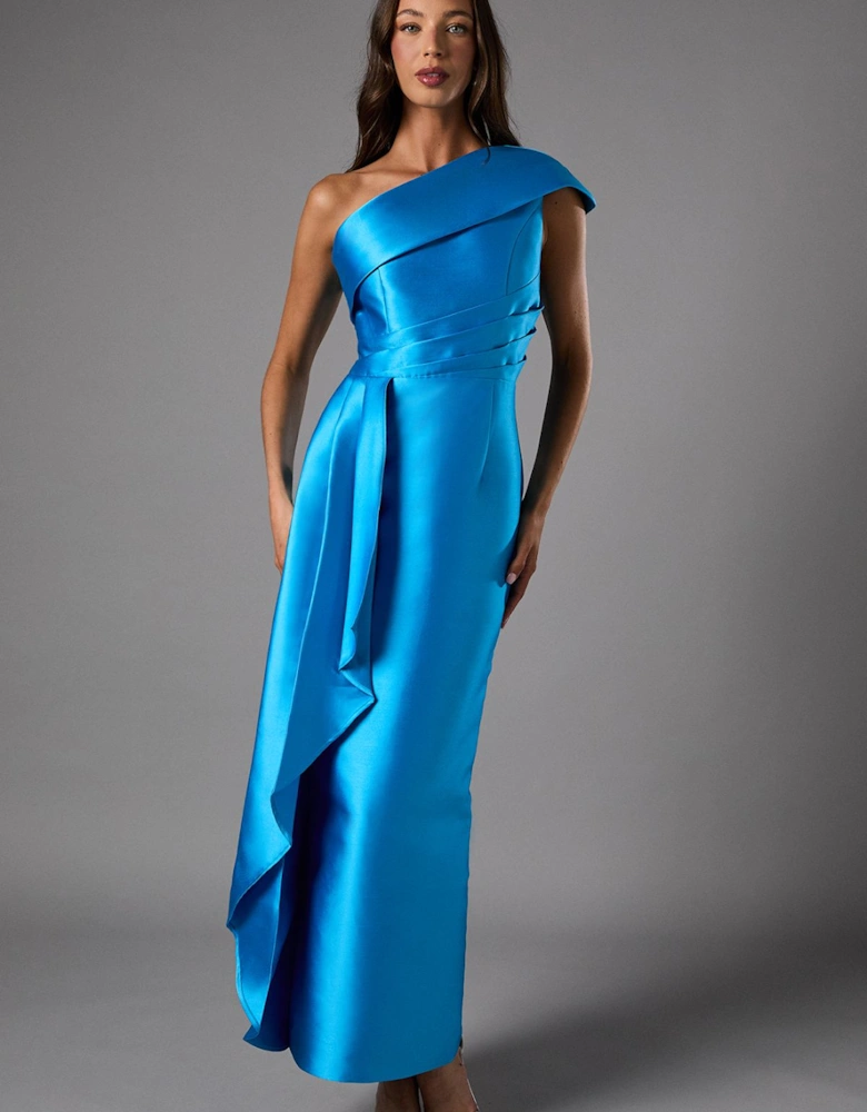 One Shoulder Column Dress