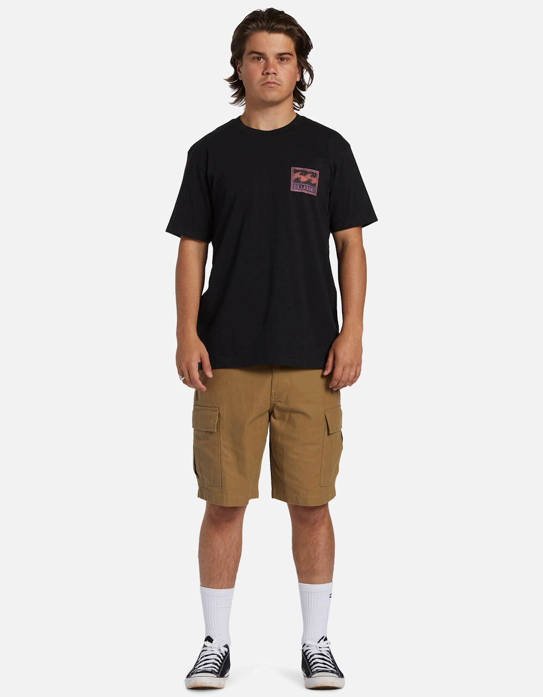 Mens Crayon Wave Short Sleeve T-Shirt, 2 of 1