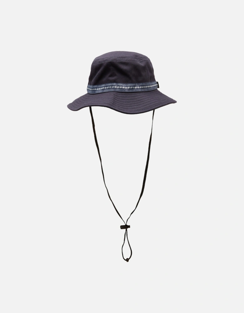 Mens Boonie Outback Beach Bucket Hat - Dark Blue - One Size
