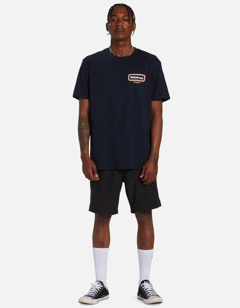 Mens Walled Short Sleeve T-Shirt