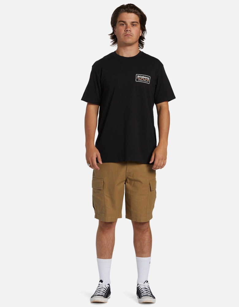Mens Walled Short Sleeve T-Shirt