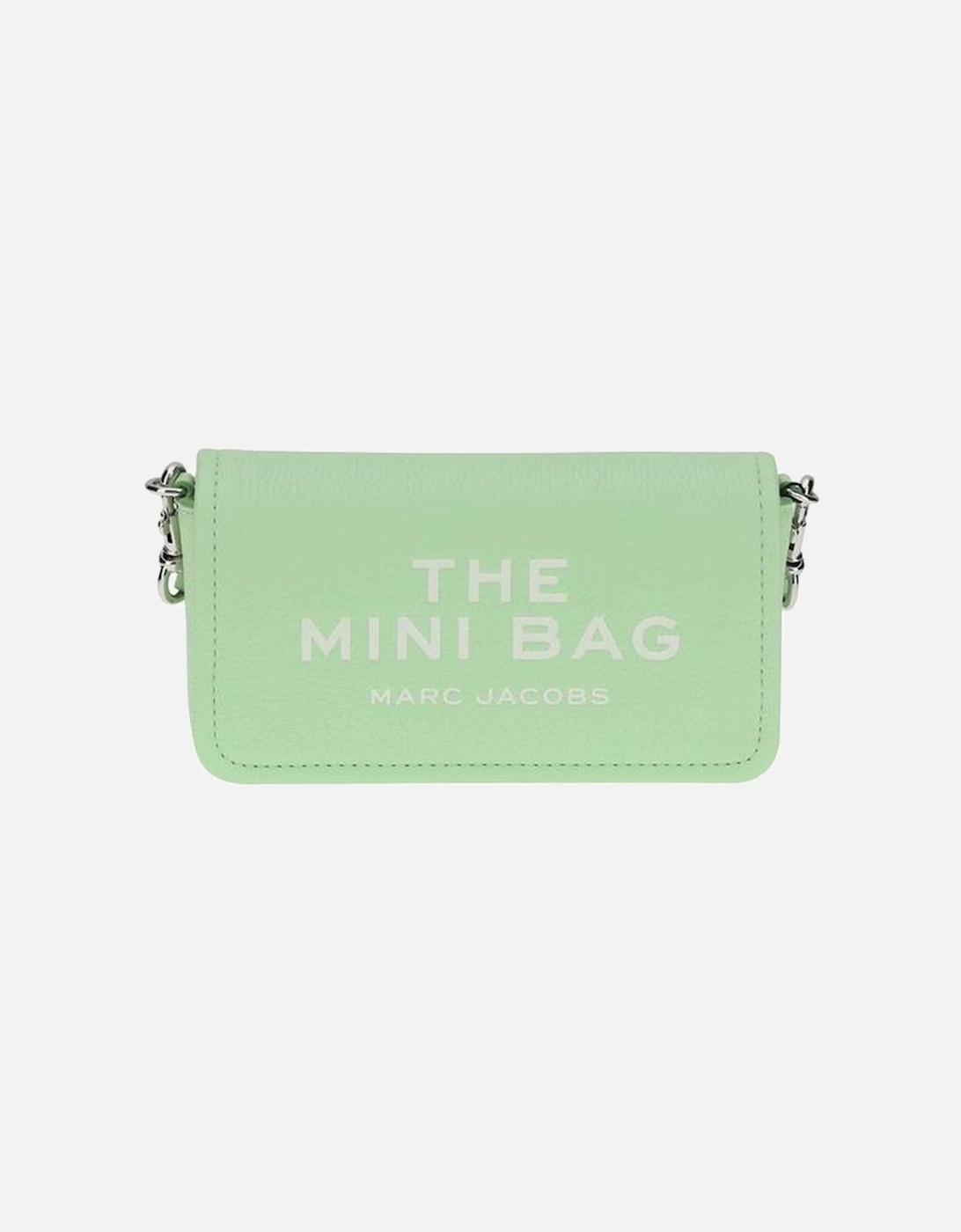 Grained Leather Mini Shoulder Bag Women - Green, 5 of 4