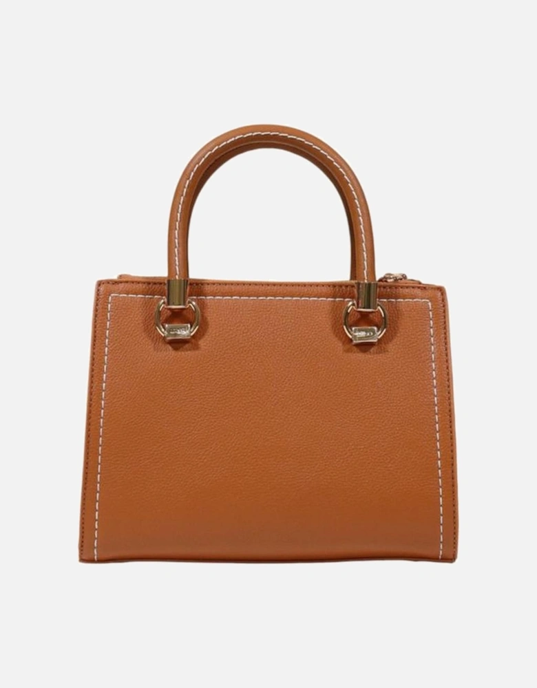 Medium Polyurethane Structured Handbag Women - Brown