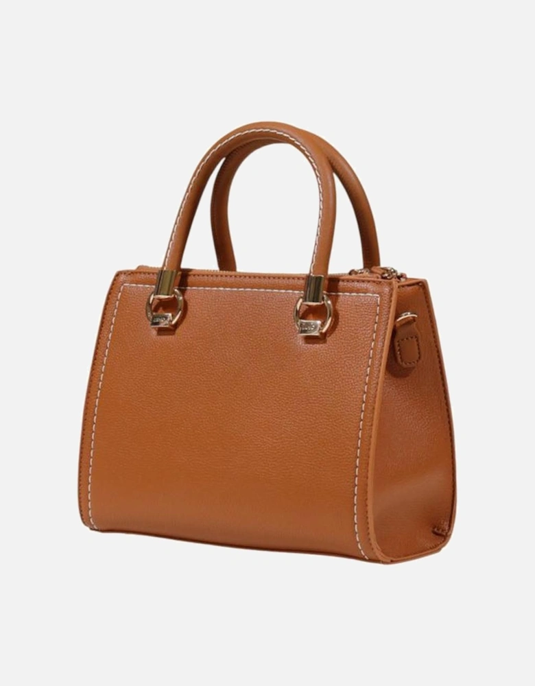 Medium Polyurethane Structured Handbag Women - Brown