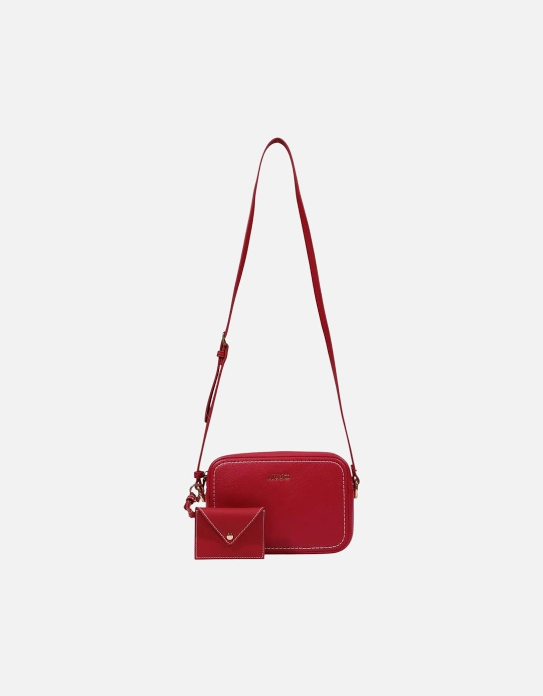 Quilted Chain Strap Crossbody Bag Women - Red Handbags, 6 of 5