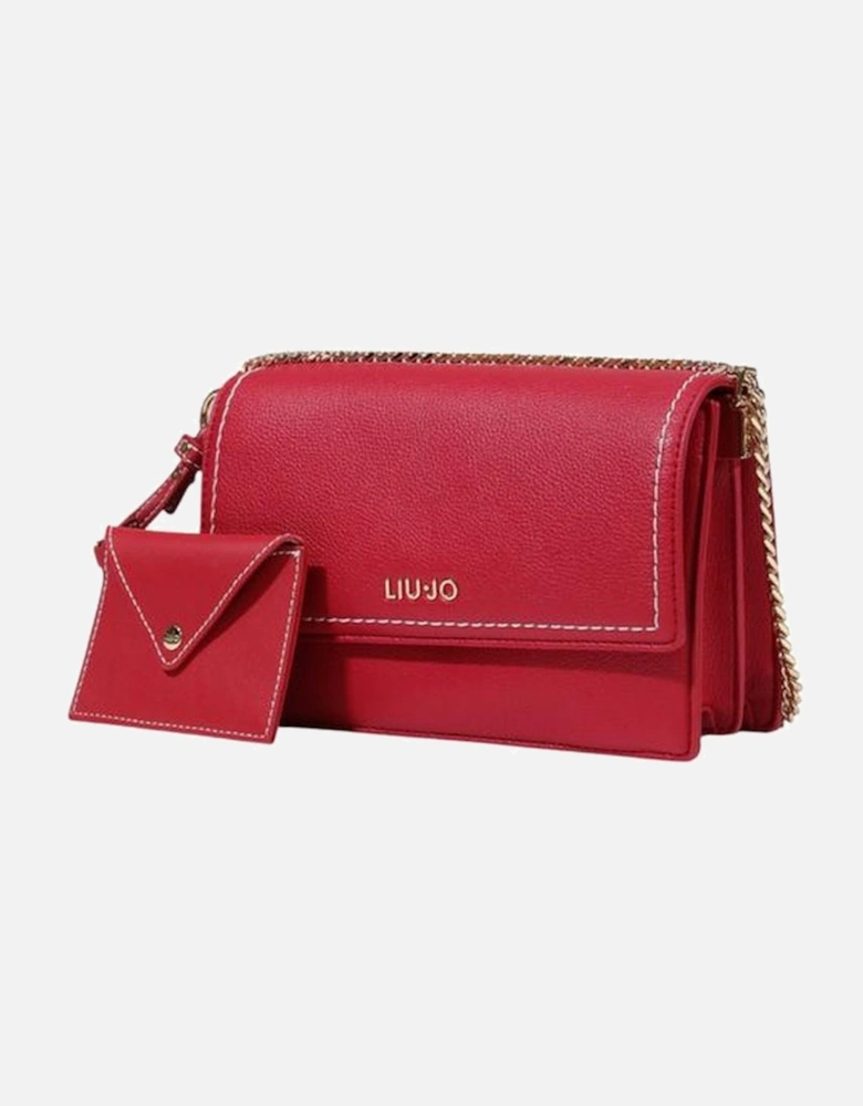 Medium Polyurethane Shoulder Bag Women - Red Handbags