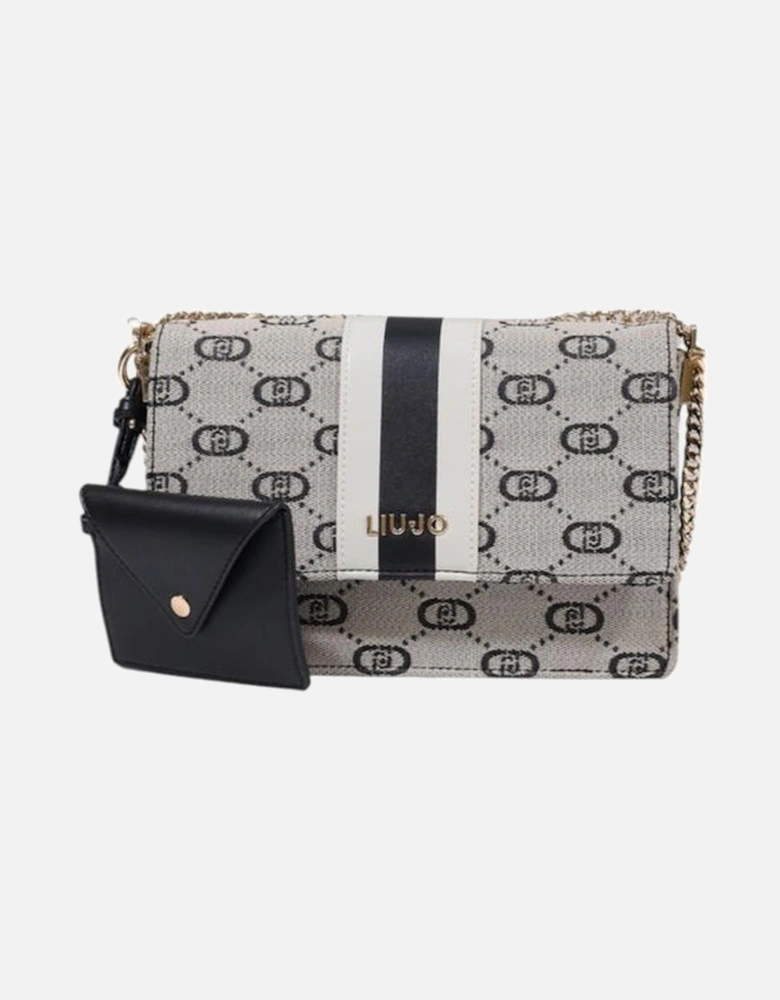 Elegant Medium Crossbody Handbag with Wallet Women - Black